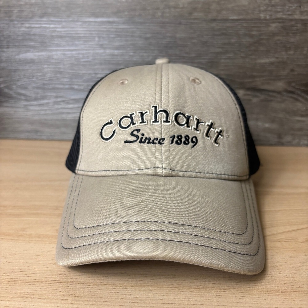 Carhartt Hat Cap Snap Back Brown Work‎ Wear One Size Adjustable
